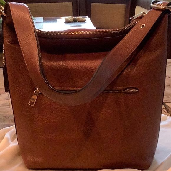 Coach Brown Leather Shoulder Bag - Picture 3 of 6